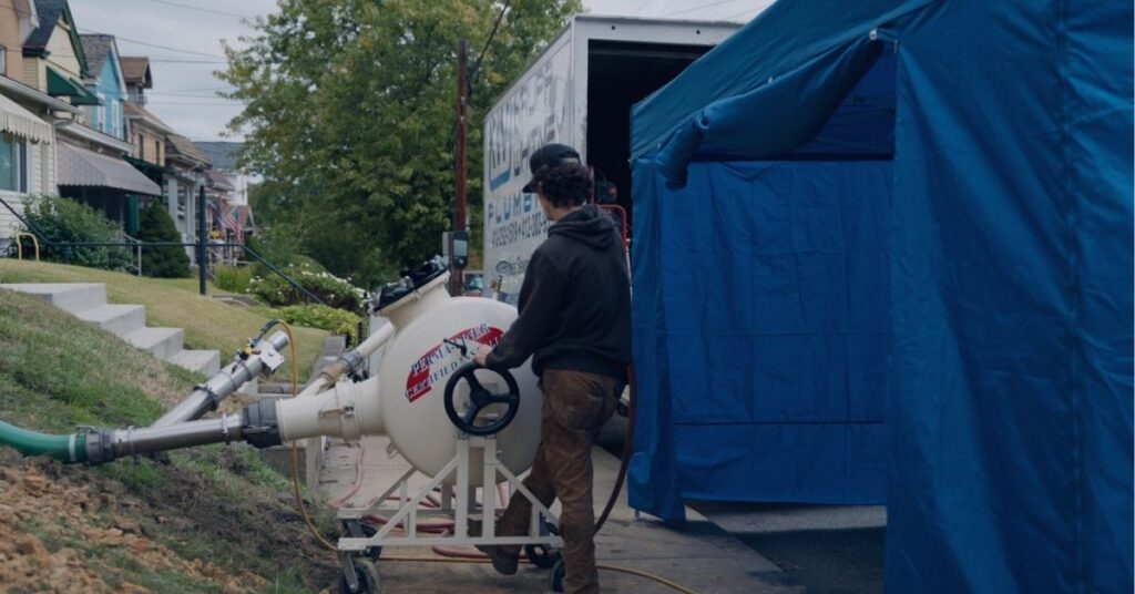 Krupp Whitney Plumbing trenchless sewer repair zero-dig